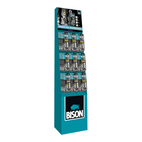 bison 9-hook blister display