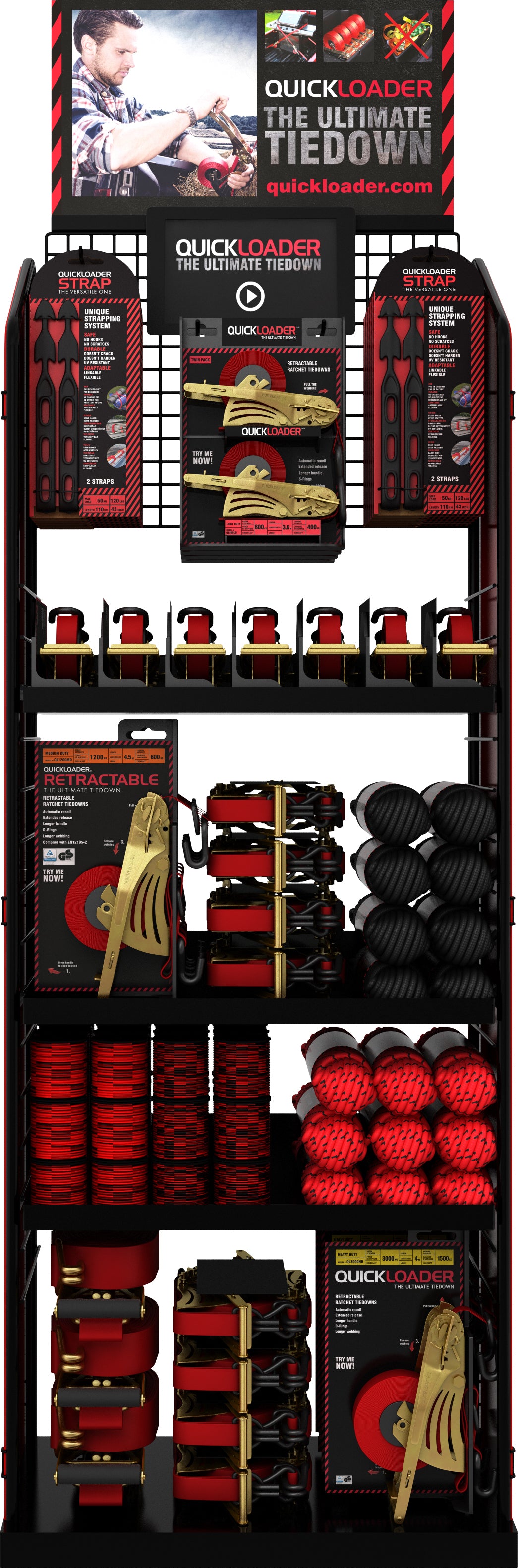 Metal Floor Display 4