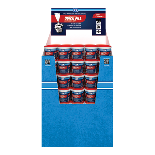 RK Fix & Seal Floor Display front