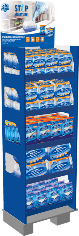 bison air max dehumidifier kosteudenpoistaja display