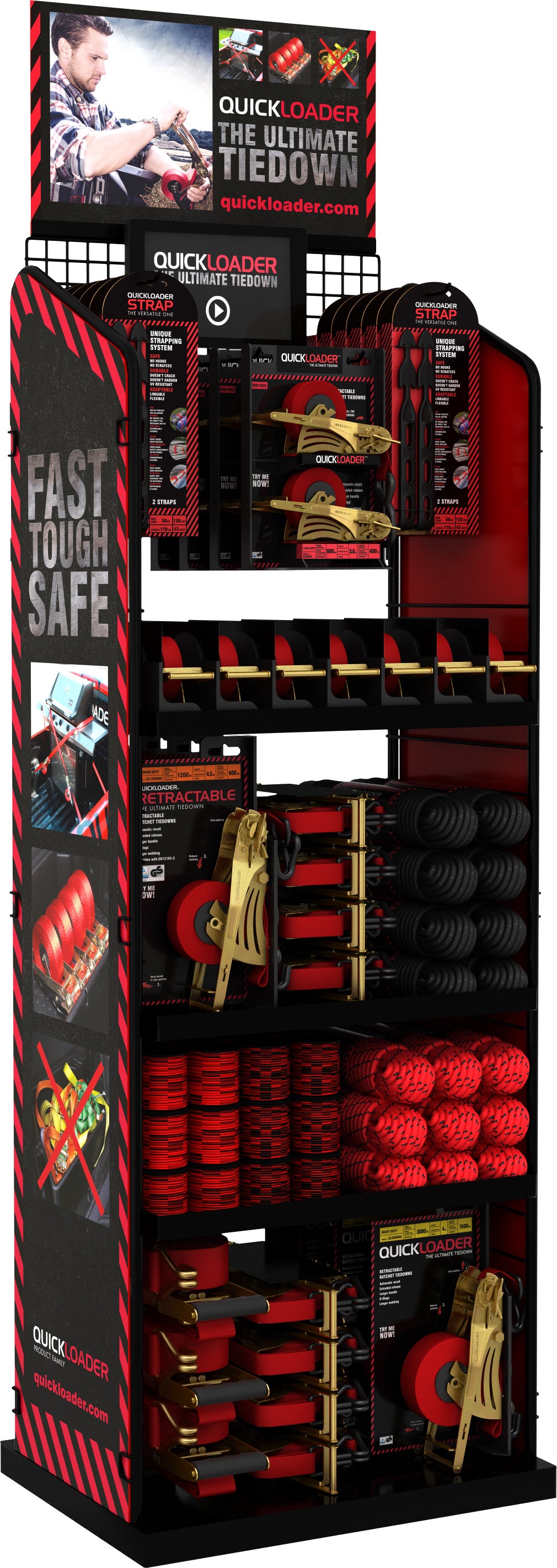 Metal Floor Display 3