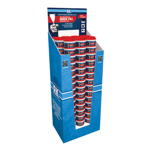RK Quick Fill Small Floor Display angle