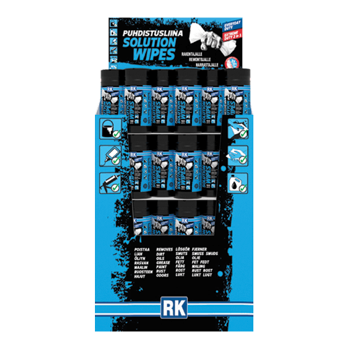 RK Solution Wipes (Everyday Duty) Floor Display big front