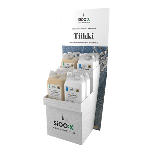 Lattia Display Tiikki