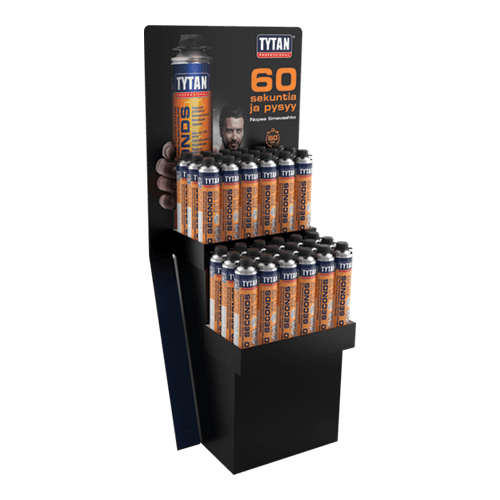 TYTAN 60 Seconds Floor Display angle